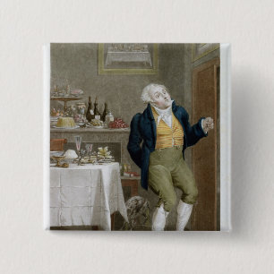 Badge Carré 5 Cm L'extrémité des gastronomes