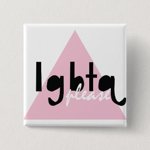 Badge Carré 5 Cm LGBTQ svp