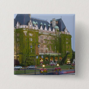 Badge Carré 5 Cm L'hôtel Empress au bassin intérieur à