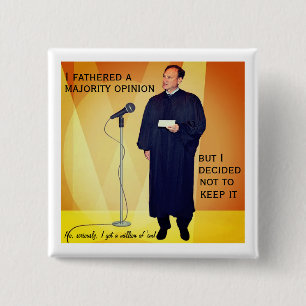 Badge Carré 5 Cm L'hypocrisie d'Alito