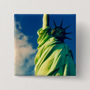 Badge Carré 5 Cm liberté