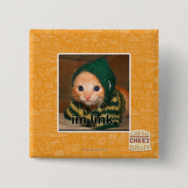 Badge Carré 5 Cm lien im (Devant)
