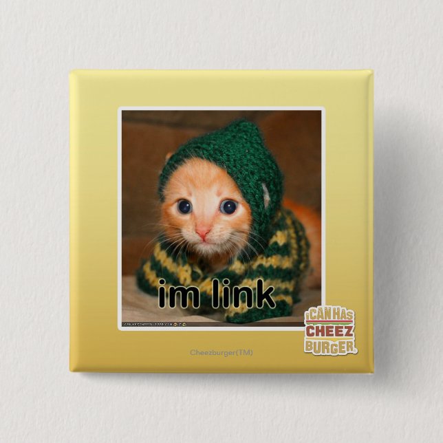 Badge Carré 5 Cm lien im (Devant)