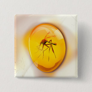 Badge Carré 5 Cm Life will find a way