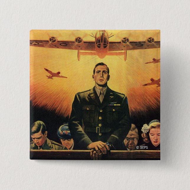 Badge Carré 5 Cm L'Immortel Harpy (Devant)