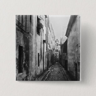 Badge Carré 5 Cm L'impasse Briard, de citent Coquenard, Paris