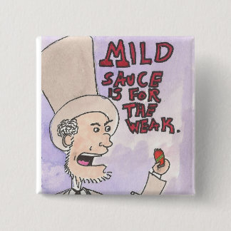 Badge Carré 5 Cm Lincoln est audacieux !