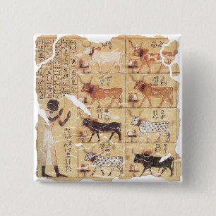 Badge Carré 5 Cm Livre des Morts-Maiherperi-1479bc