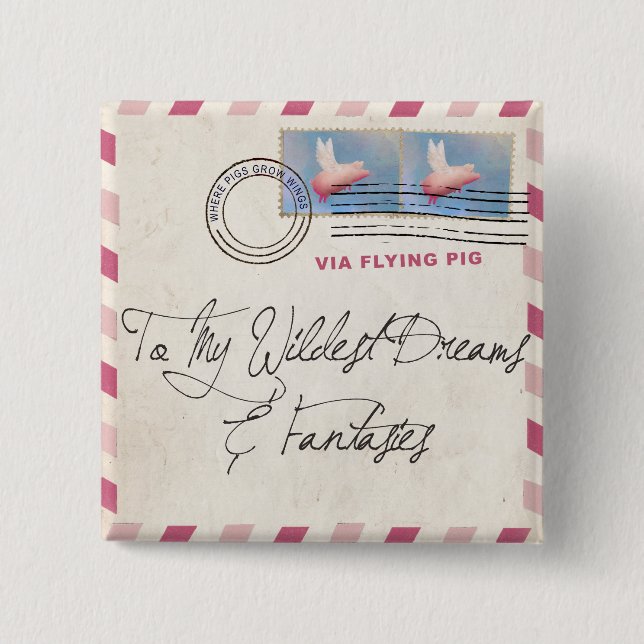 Badge Carré 5 Cm Livrer soi-même (Devant)