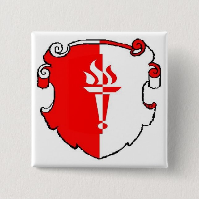 Badge Carré 5 Cm Logo d'OSRP (Devant)