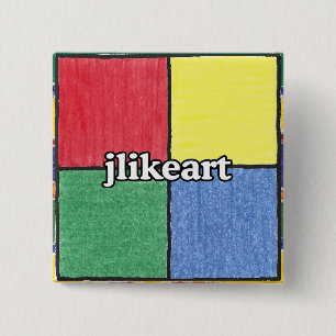 Badge Carré 5 Cm logo jlikeart