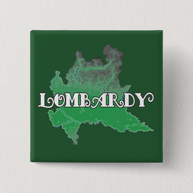 Badge Carré 5 Cm Lombardie (Devant)