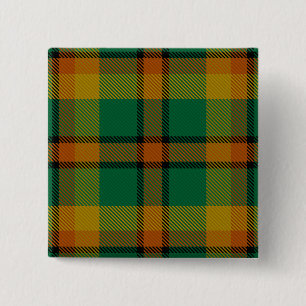 Badge Carré 5 Cm Londonderry County Irish Tartan