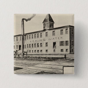 Badge Carré 5 Cm Londonderry Lithia Spring Water Co.