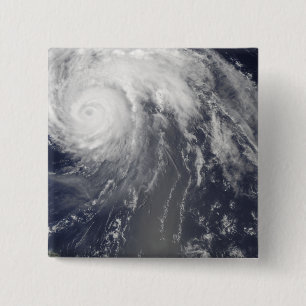 Badge Carré 5 Cm L'ouragan Bill au large des Bermudes