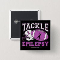 Lutte contre l'épilepsie Ruban Violet Football