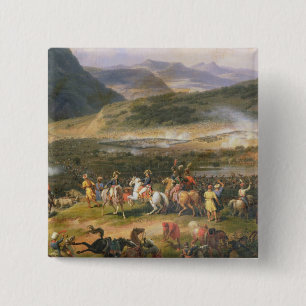 Badge Carré 5 Cm Luttez le bâti Thabor, le napoléon de détail et