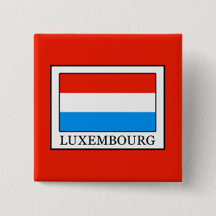 Badge Carré 5 Cm Luxembourg