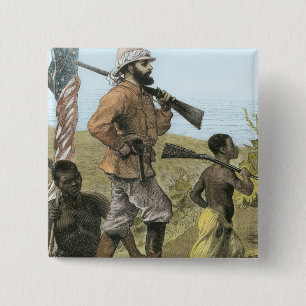 Badge Carré 5 Cm M. Henry Morton Stanley (1841-1904) L de approche