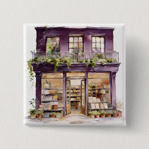 Badge Carré 5 Cm Ma Librairie