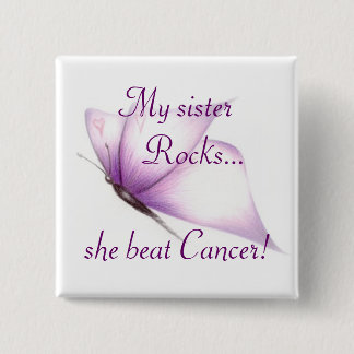 Badge Carré 5 Cm Ma soeur bascule…