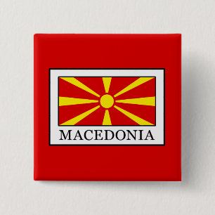 Badge Carré 5 Cm Macédoine