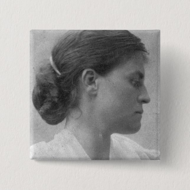 Badge Carré 5 Cm Madame Béatrice Thynne (Devant)