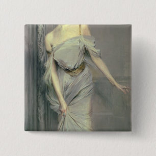 Badge Carré 5 Cm Madame Charles Max, 1896