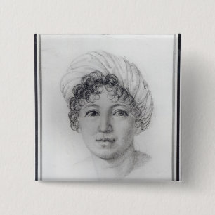 Badge Carré 5 Cm Madame de Stael