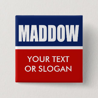 BADGE CARRÉ 5 CM MADDOW 2012
