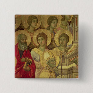 Badge Carré 5 Cm Maesta : Saints, 1308-11