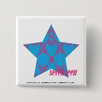 Magenta-Aqua 2 de damassé