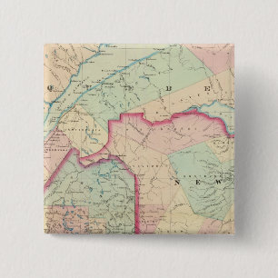 Badge Carré 5 Cm Maine, NB