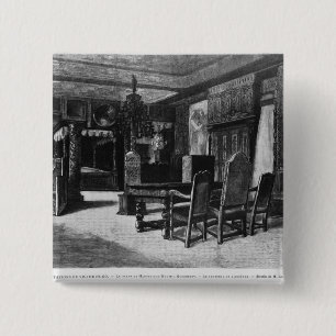 Badge Carré 5 Cm Maisons de Victor Hugo