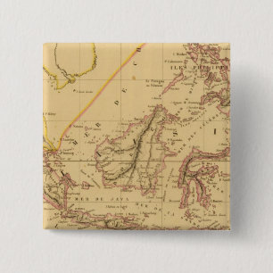 Badge Carré 5 Cm Malaisie