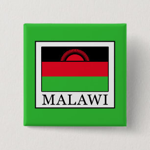 Badge Carré 5 Cm Malawi