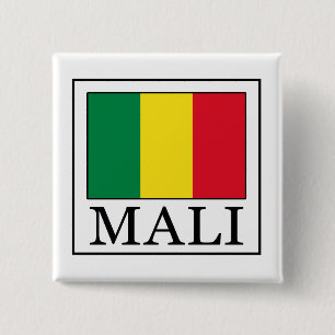 Badge Carré 5 Cm Mali