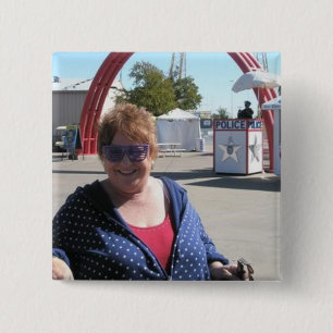 Badge Carré 5 Cm Maman