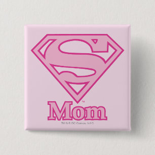Badge Carré 5 Cm Maman S-Shield