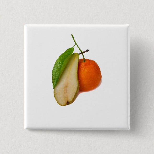 Badge Carré 5 Cm Mandarin - Virtuoso double basse (Devant)