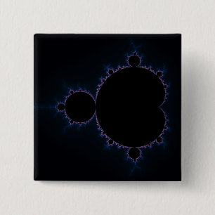 Badge Carré 5 Cm Mandelbrot Set 10