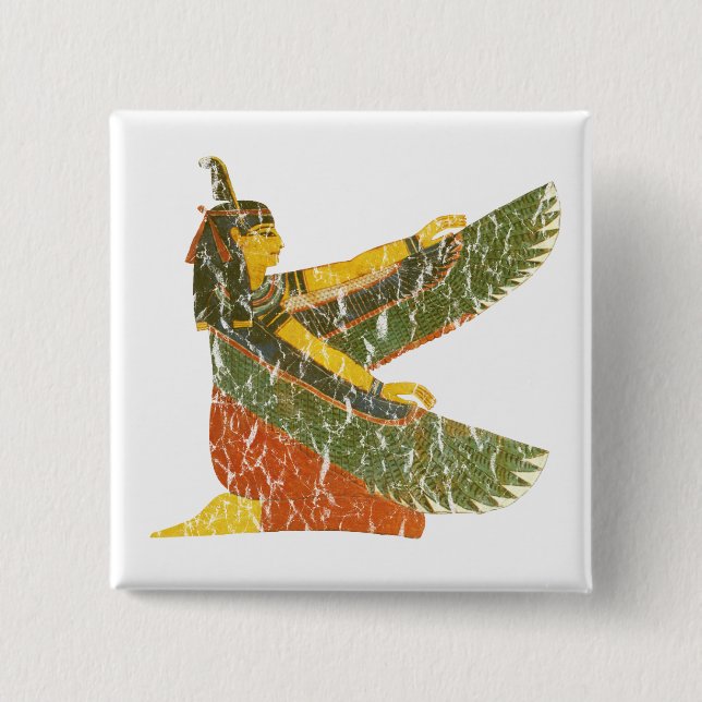 Badge Carré 5 Cm Manteau (Devant)