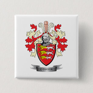 Badge Carré 5 Cm Manteau d'O'Brien des bras