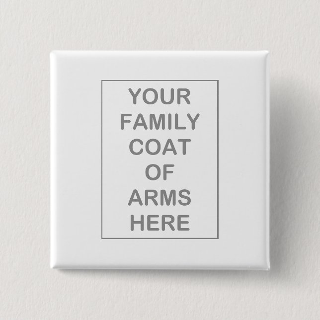 Badge Carré 5 Cm Manteaux des boutons/insignes de bras (Devant)