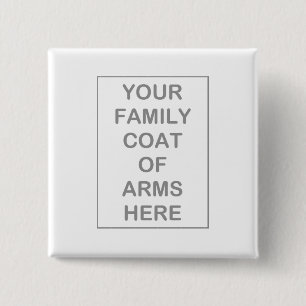 Badge Carré 5 Cm Manteaux des boutons/insignes de bras