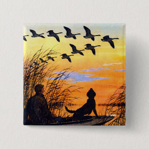 Badge Carré 5 Cm Marais par Paul Bransom