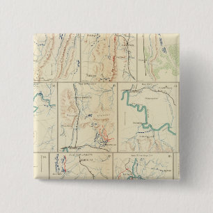 Badge Carré 5 Cm Marche Atlanta-Savannah