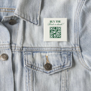 Badge Carré 5 Cm Margaritas et mariage : offrez un verre à la marié