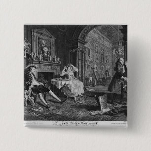 Badge Carré 5 Cm Mariage un mode de La