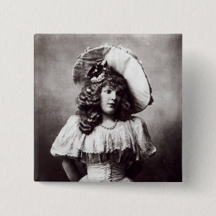 Badge Carré 5 Cm Marie Lloyd